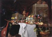 Table with desserts Jan Davidz de Heem